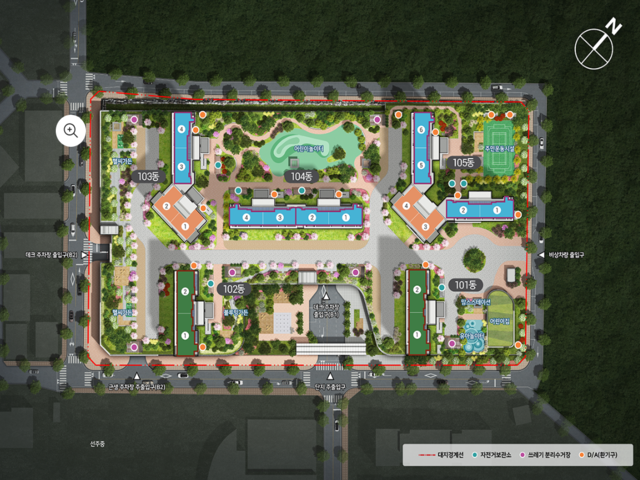 H 프라이빗 스위밍풀·H 오토존 특화 커뮤니티